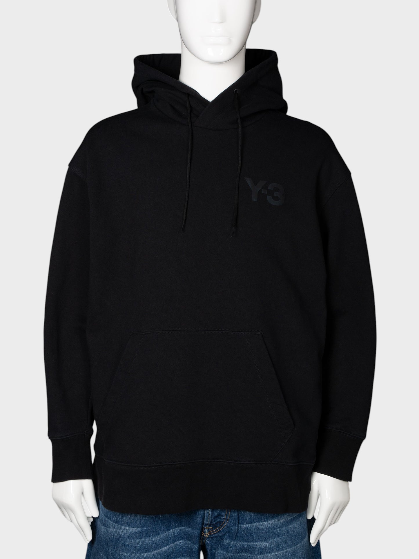 Y-3 - S/S 2021 - Classic Chest Logo Hoodie (Black) - size L