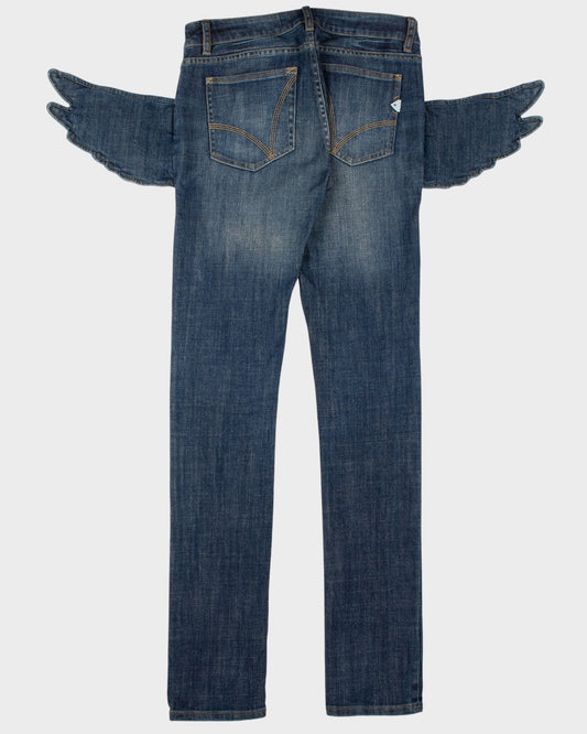 adidas Originals by Jeremy Scott - A/W 2011 - Wings Cupie JS skinny jeans - size 27