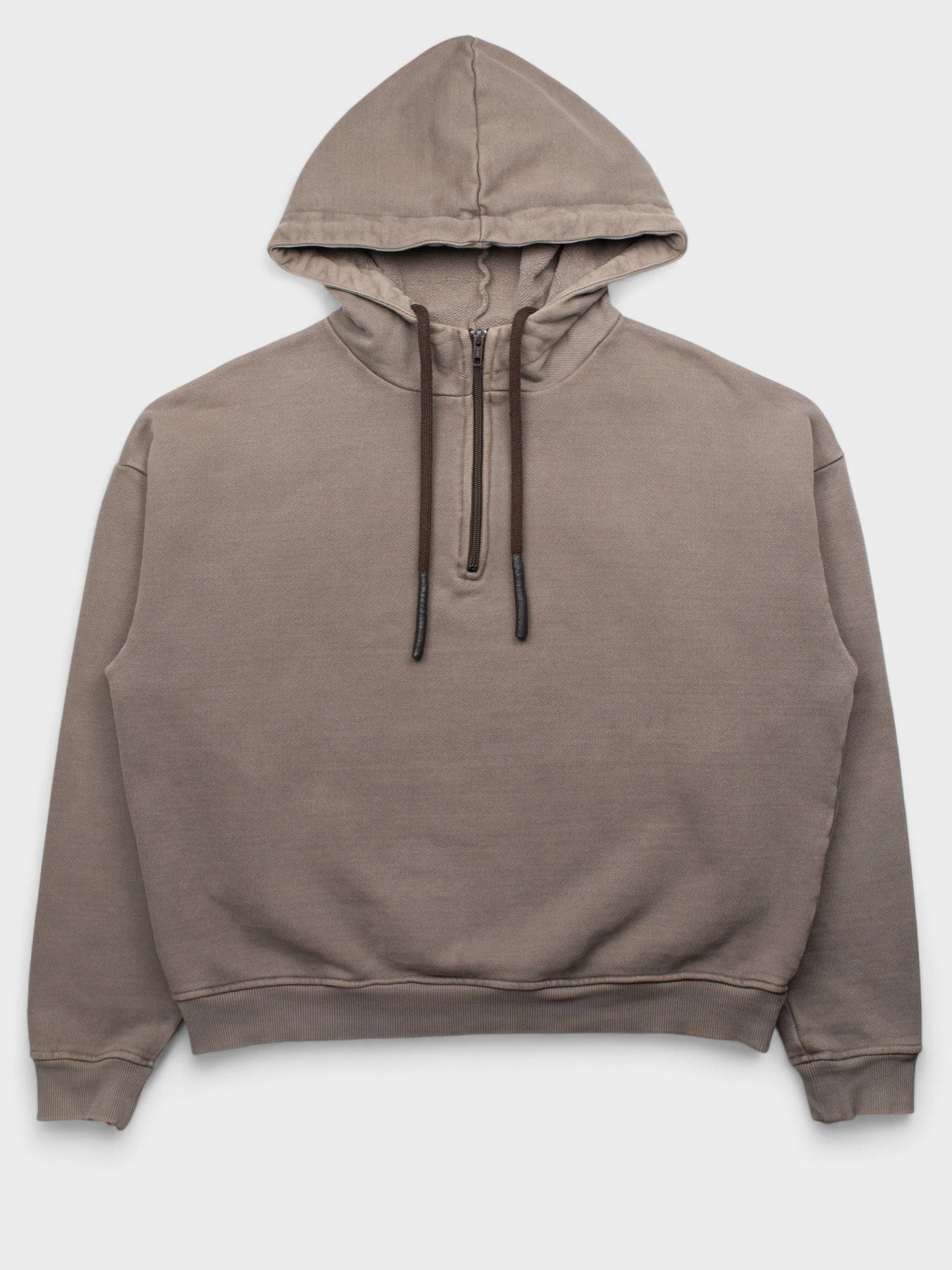 YEEZY Season 1 (2015) - half-zip hoodie (Mole) - men's size S