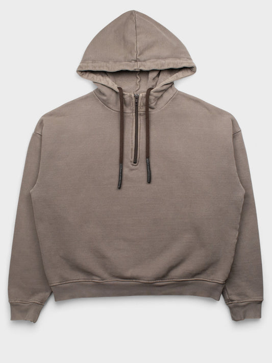 YEEZY Season 1 (2015) - half-zip hoodie (Mole) - men's size S