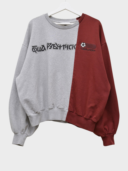Gosha Rubchinskiy - S/S 2018 - split "Gosha Sport" crewneck - size M