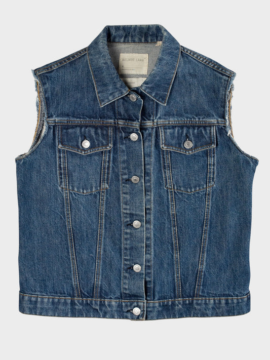 Helmut Lang Jeans - 1998 - denim vest - size 42 (M)