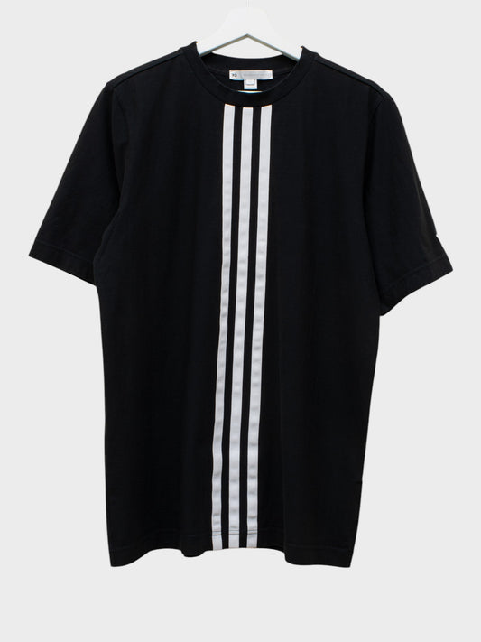 Y-3 - S/S 2022 - 20th Anniversary Short Sleeve Center Front Stripes Tee - size S