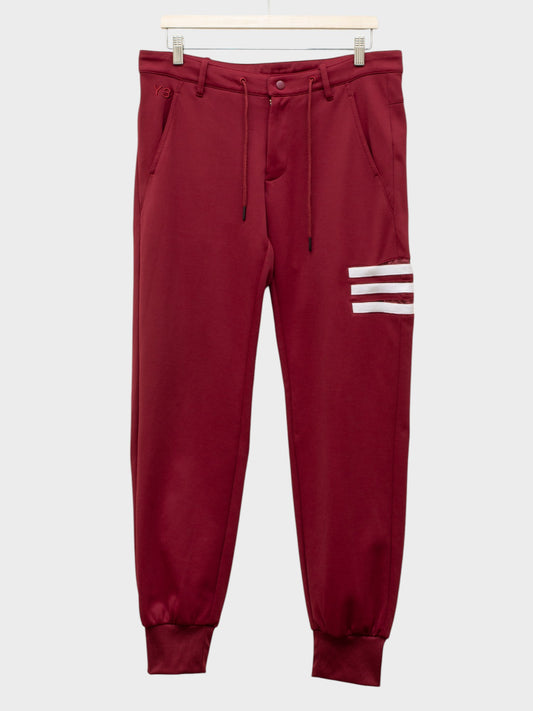 Y-3 - S/S 2014 - track pants (dark red) - size S