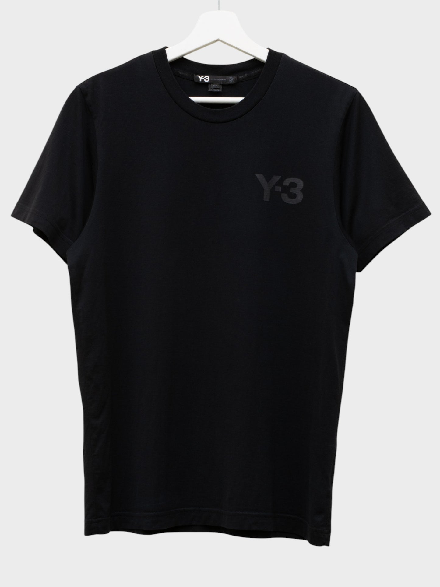 Y-3 - S/S 2012 - classic logo short sleeve t-shirt (black) - men's size S