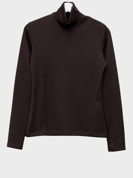 Y-3 - 2000's - shoulder zip turtleneck - size S