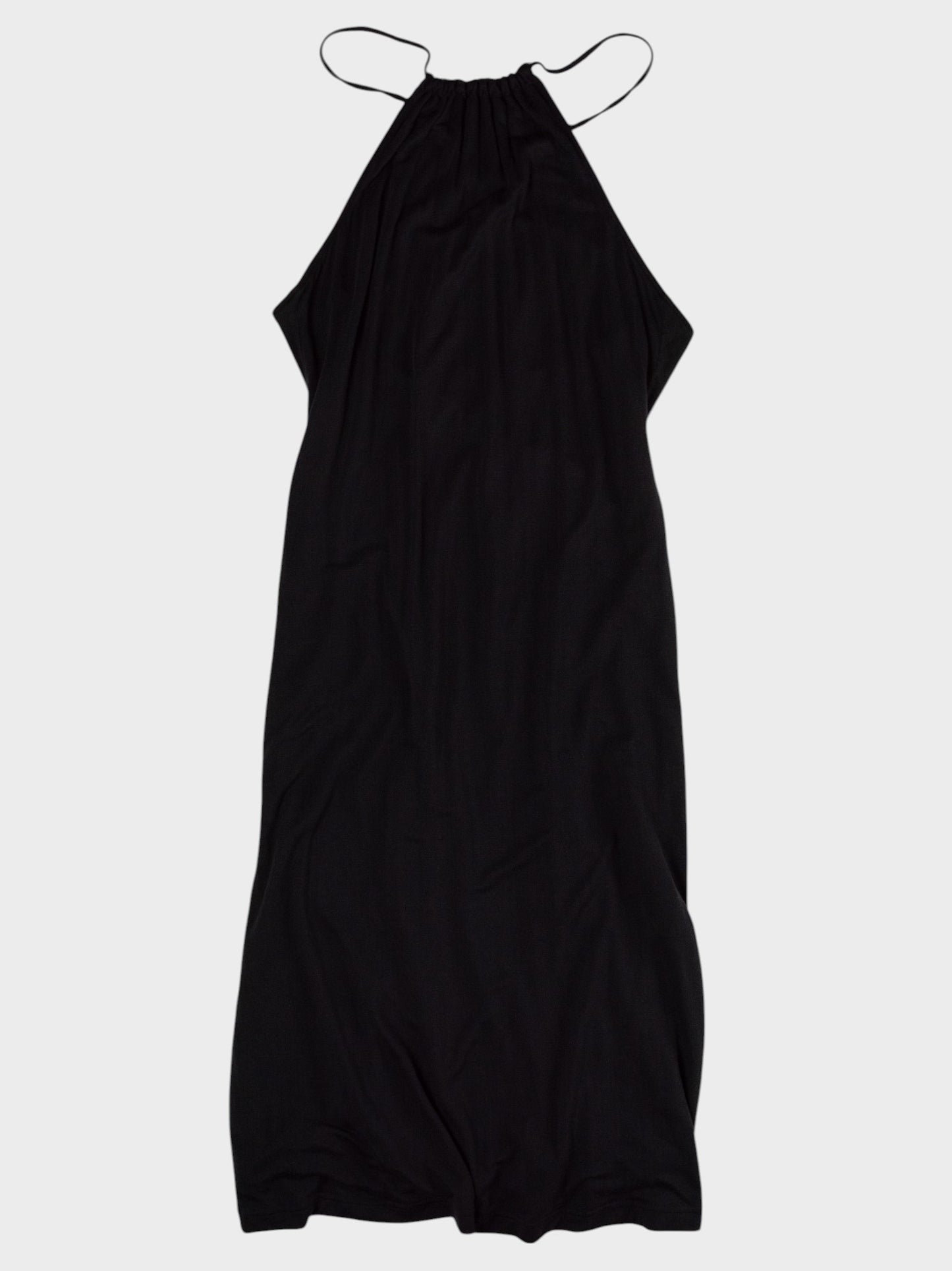 Y-3 - S/S 2006 - double layer lyocell halter dress - size M