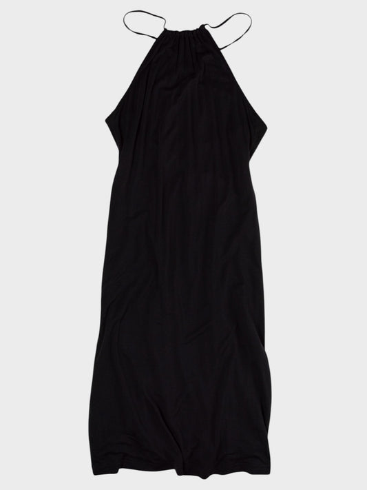 Y-3 - S/S 2006 - double layer lyocell halter dress - size M