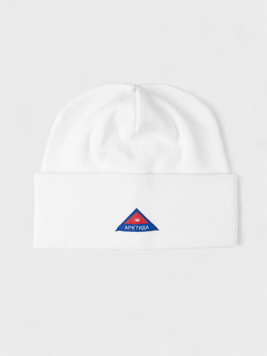 Gosha Rubchinskiy - S/S 2015 - "Arktida" beanie (white)