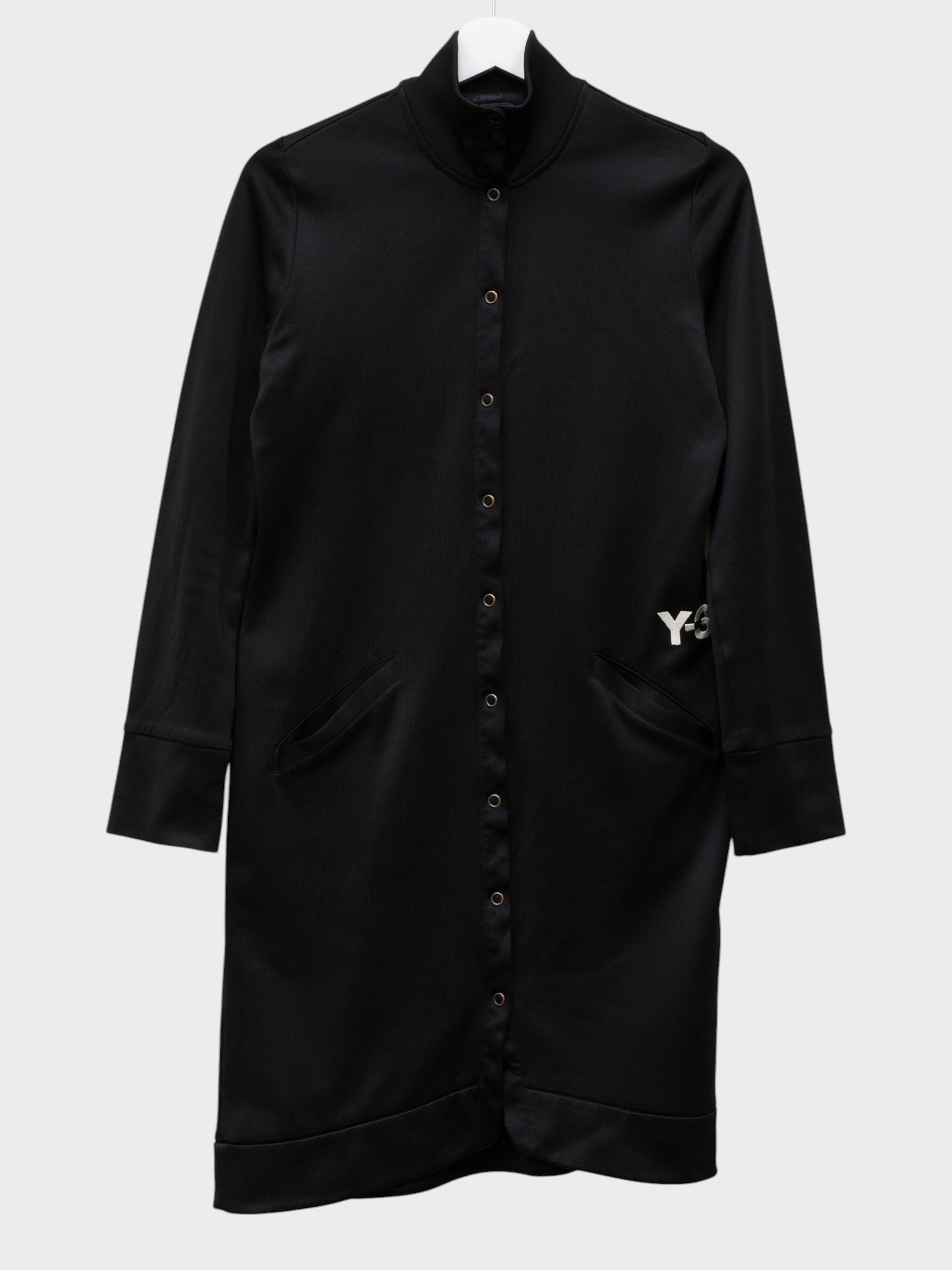 Y-3 - A/W 2006 - long button-up track jacket - size M