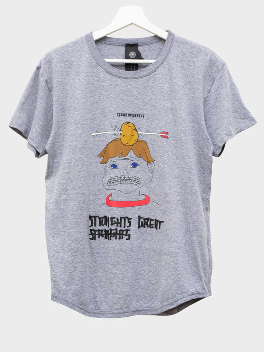 Bernhard Willhelm - A/W 2016 - "Straights Great Straights" t-shirt - men's size S