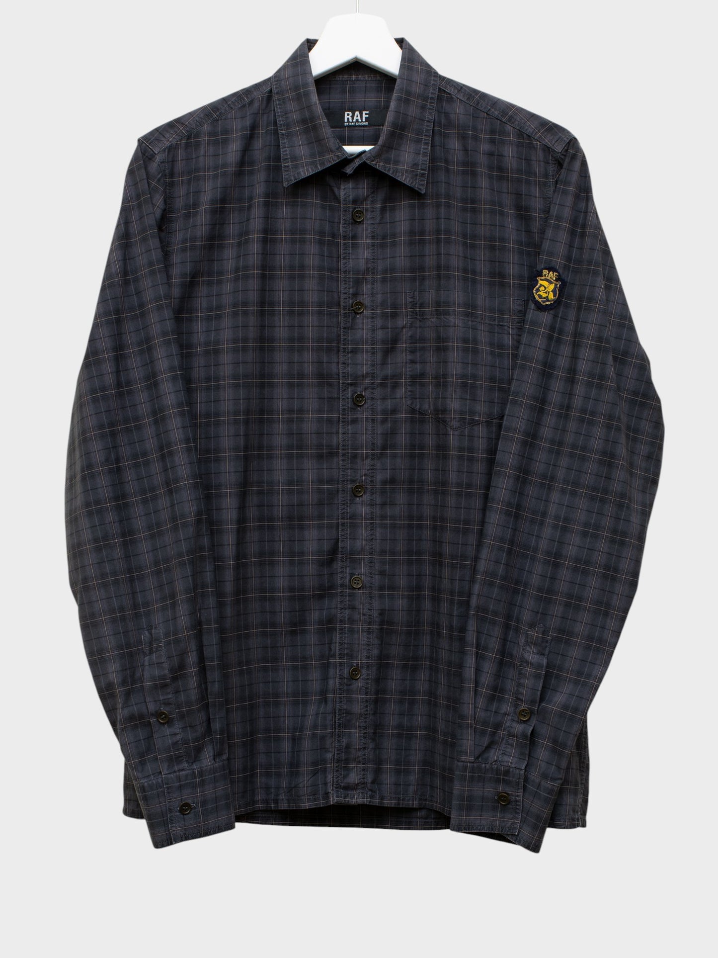 RAF by Raf Simons - A/W 2006 - check shirt - size 48