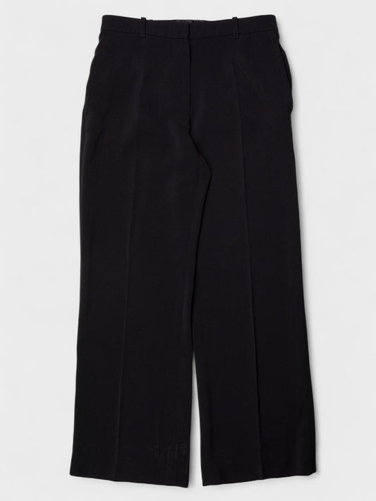 Ann Demeulemeester - (vintage) - wide leg polyester pants - women's size 36