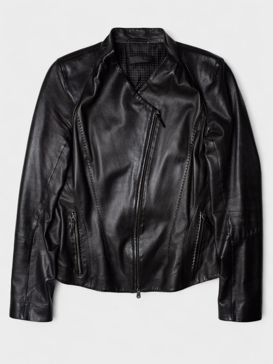 Very Special Pieces of Vespucci - lamb leather jacket - women's size 38