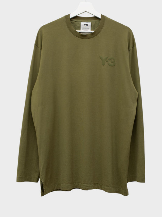 Y-3 - S/S 2020 - Classic Chest Logo Long Sleeve Tee (Kuwait) - size L