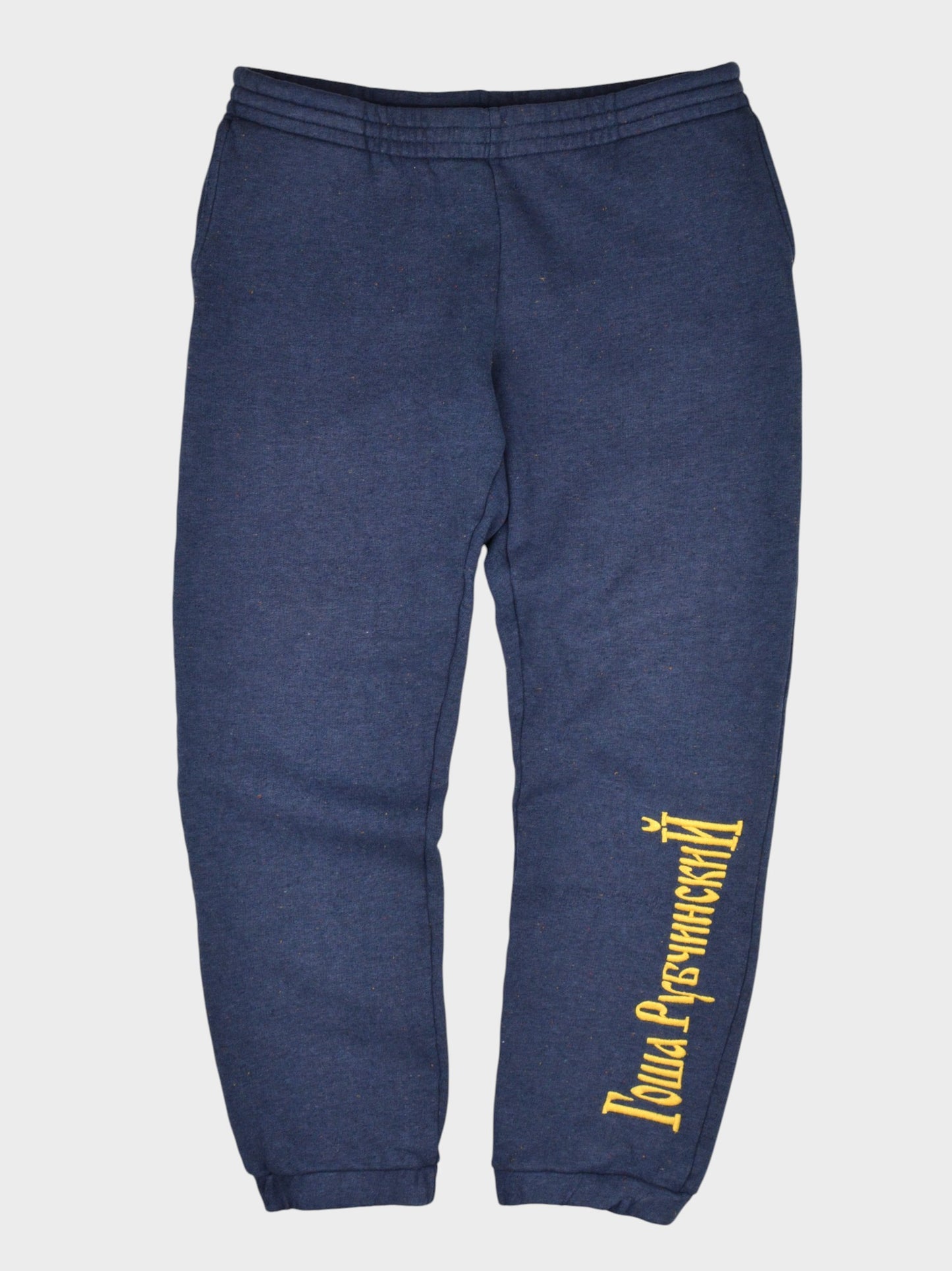 Gosha Rubchinskiy - A/W 2016 - logo sweatpants (blue) - size L
