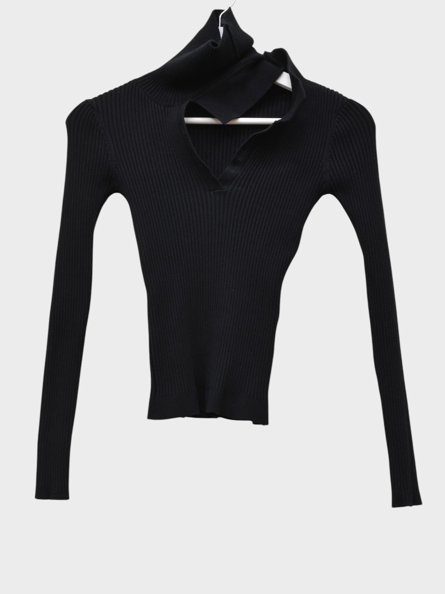 Y/Project - S/S 2024 - Evergreen double collar ribbed top - size S