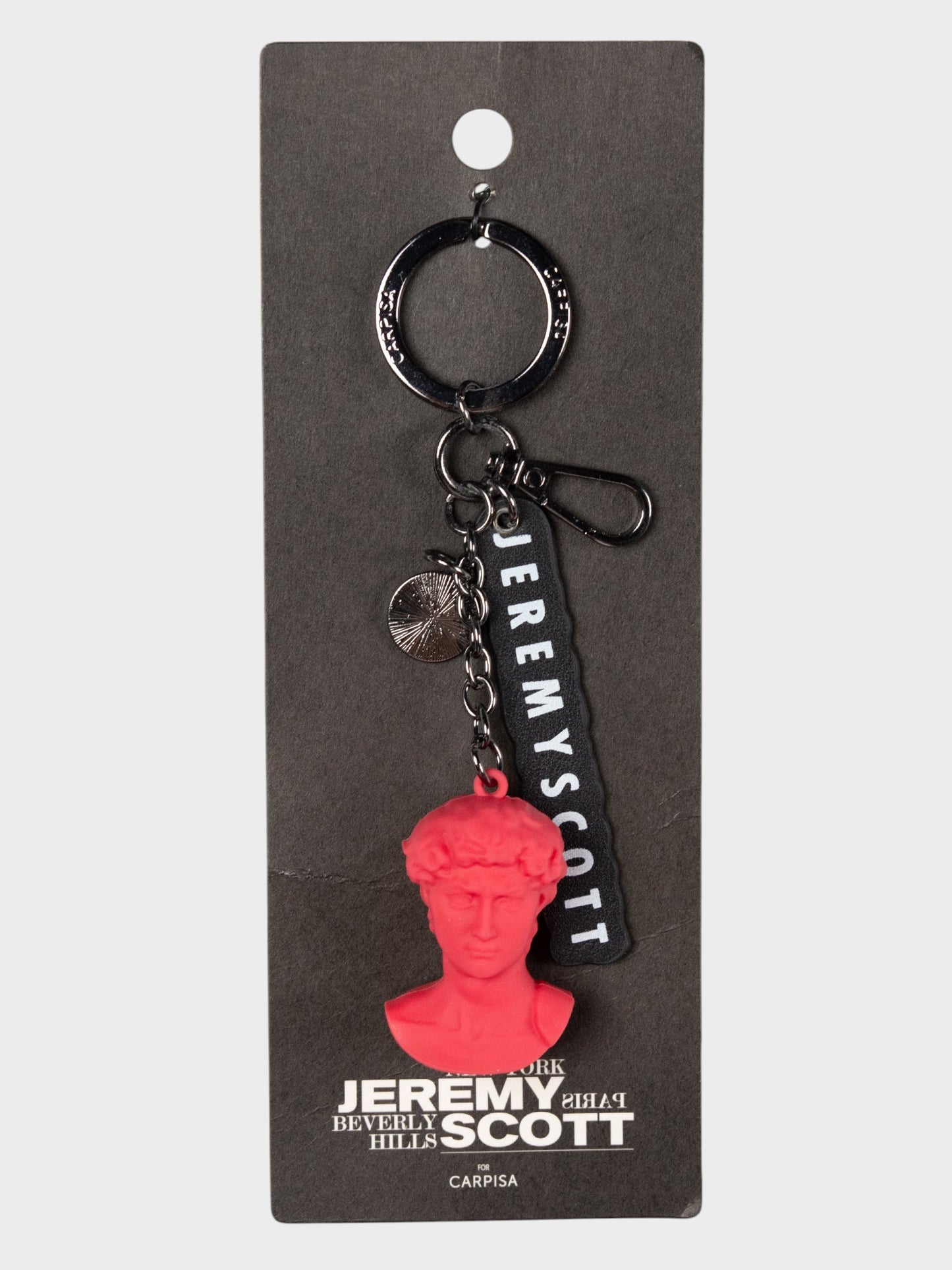 Carpisa X Jeremy Scott - bust keychain