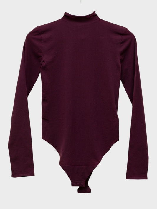 YEEZY Season 5 (2017) - stretch-jersey bodysuit (Oxblood) - size L