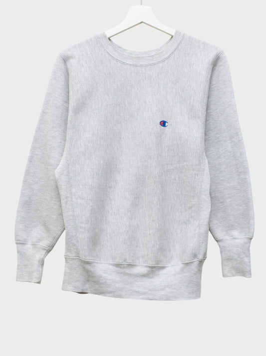 Champion - 1990's - Reverse Weave crewneck (grey) - size S