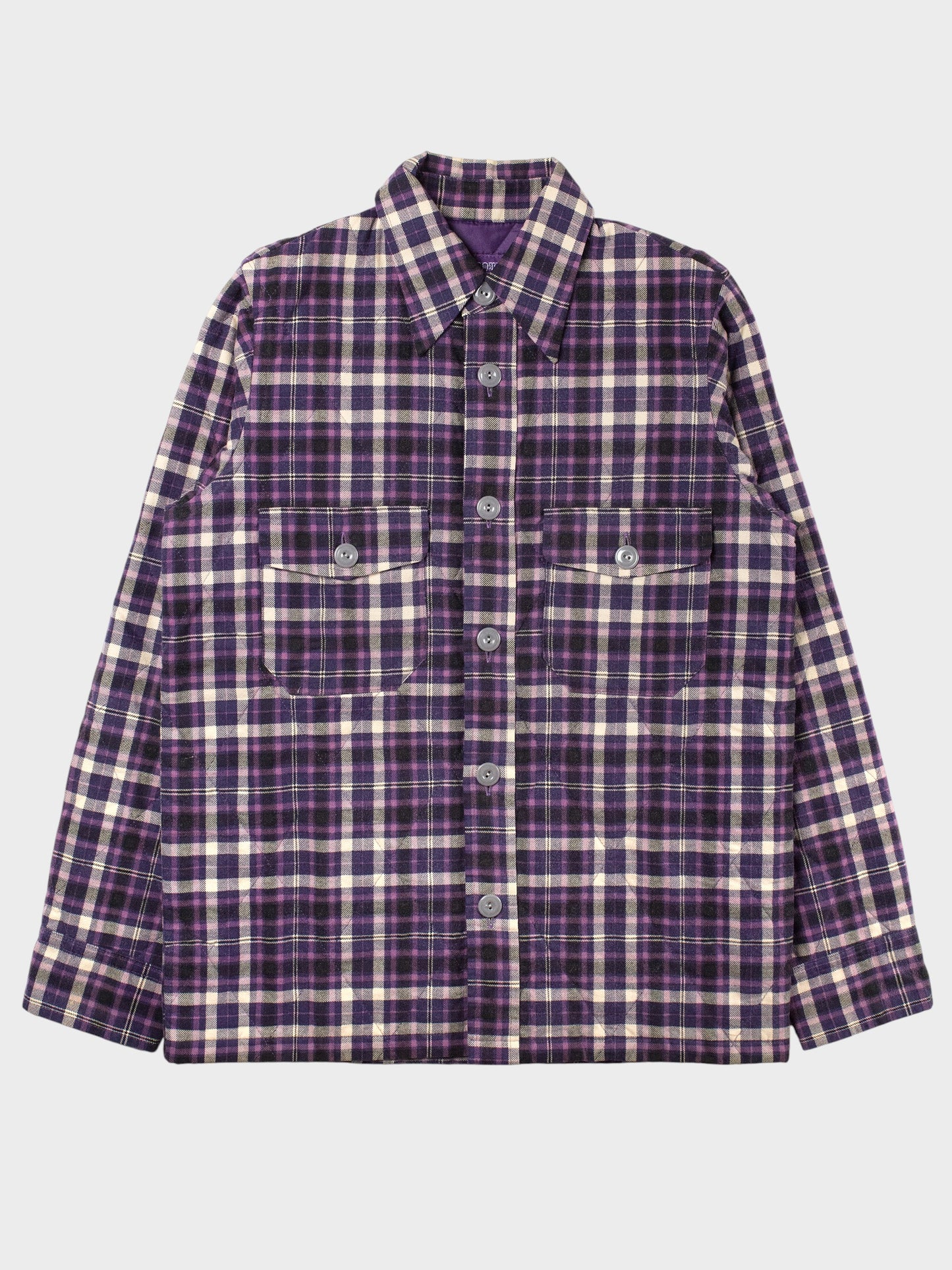 Nepenthes - (vintage) - quilted flannel shirt