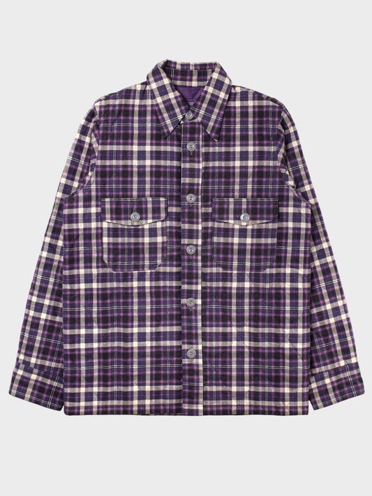 Nepenthes - (vintage) - quilted flannel shirt