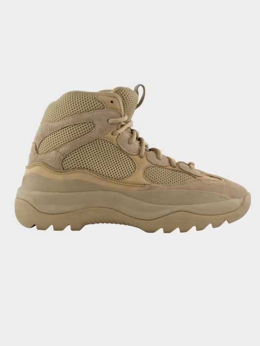 YEEZY Season 6 (2018) - Thick Suede, Mesh and Nubuck Desert Boot (Taupe) - size 42