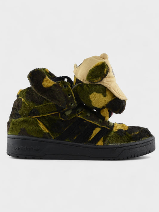 adidas Originals by Jeremy Scott - S/S 2013 - JS Camo Bear - size 41 1/3