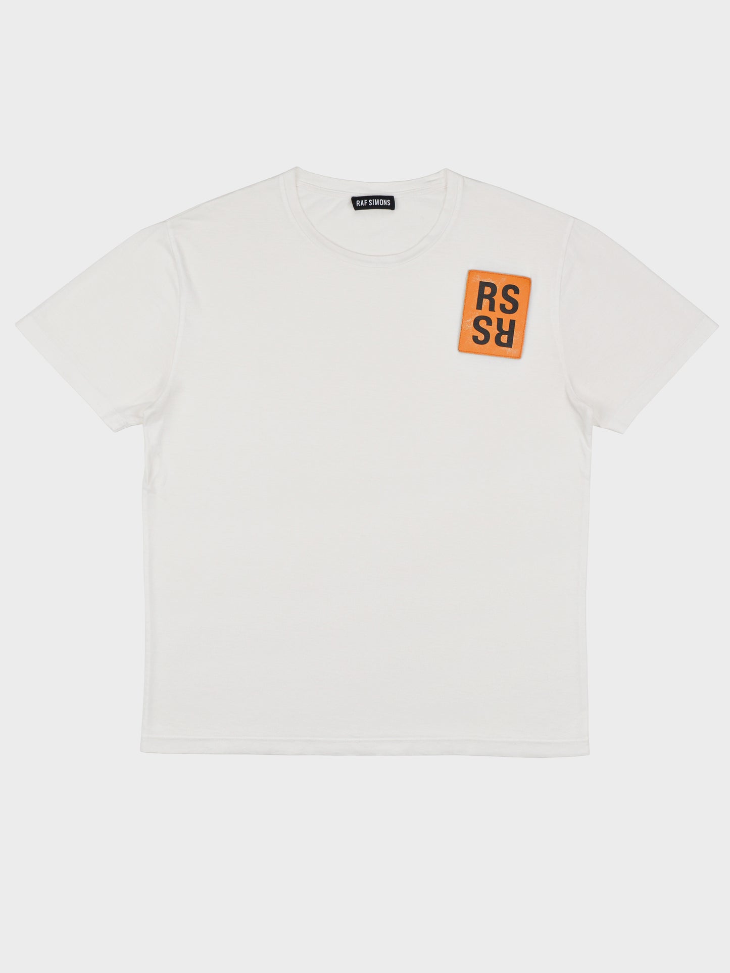 Raf Simons - A/W 2015 - (sample) RS leather patch t-shirt - size M