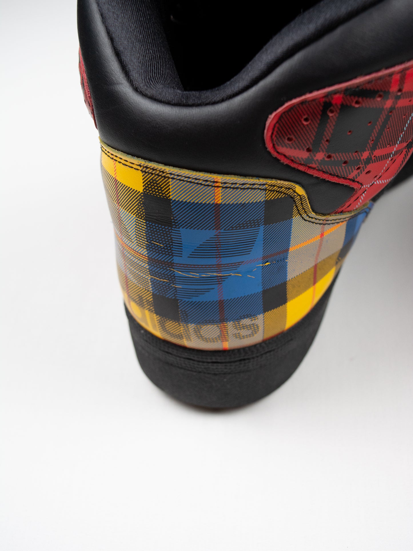 adidas Originals by Jeremy Scott - S/S 2013 - JS Instinct Hi "Plaid" - size 46