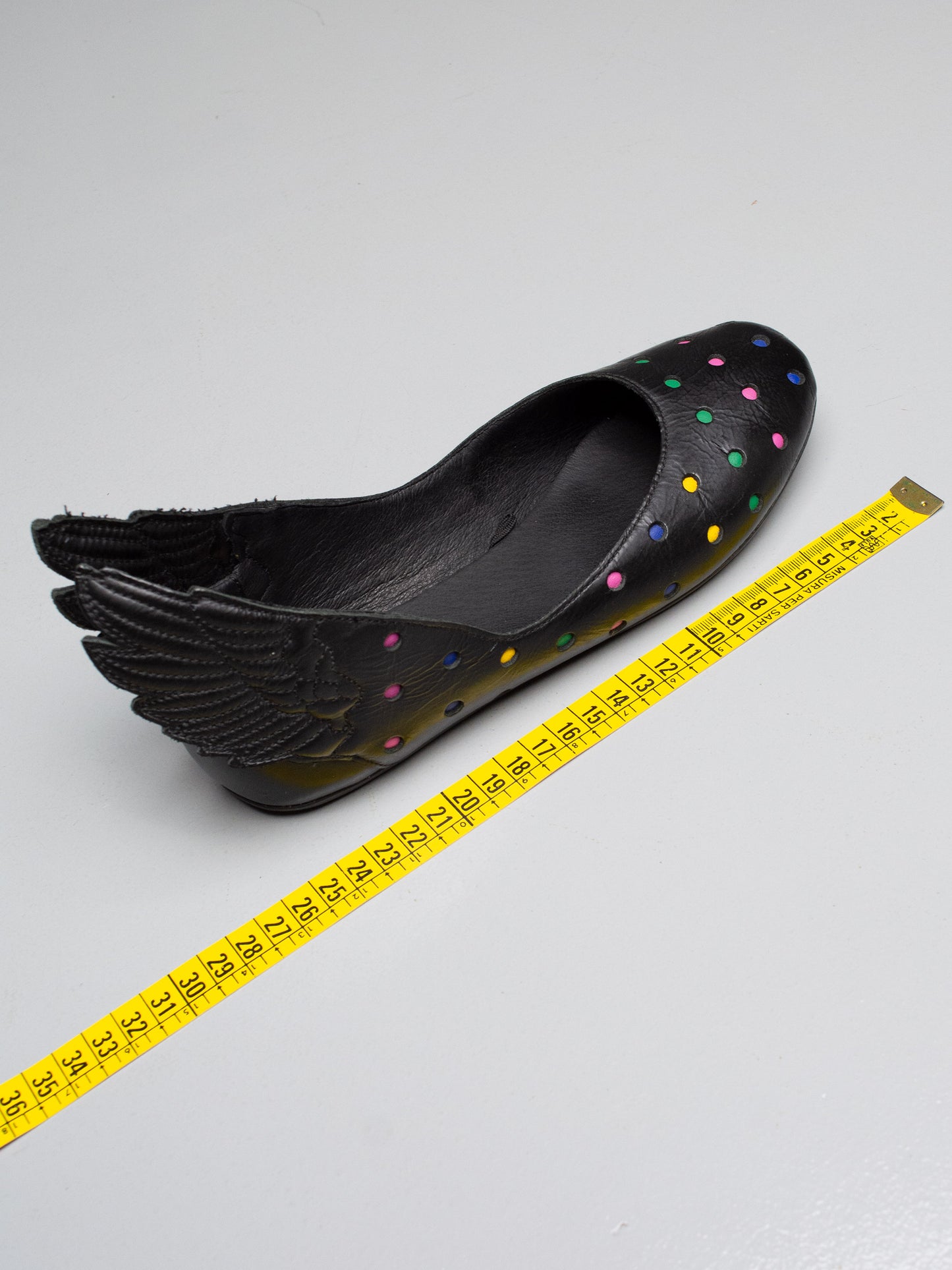 adidas Originals by Jeremy Scott S/S 2011 JS Wings Ballerina Polka Dot - size 39 1/3