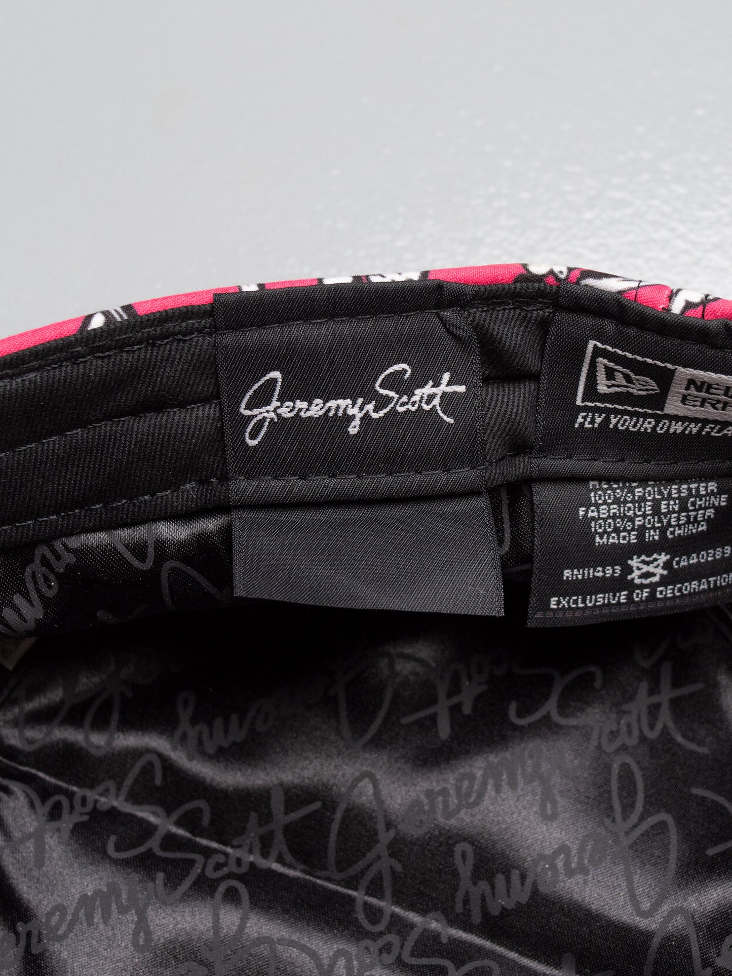 New Era X Jeremy Scott - A/W 2013 - Bones Argyle Military Cap - size S