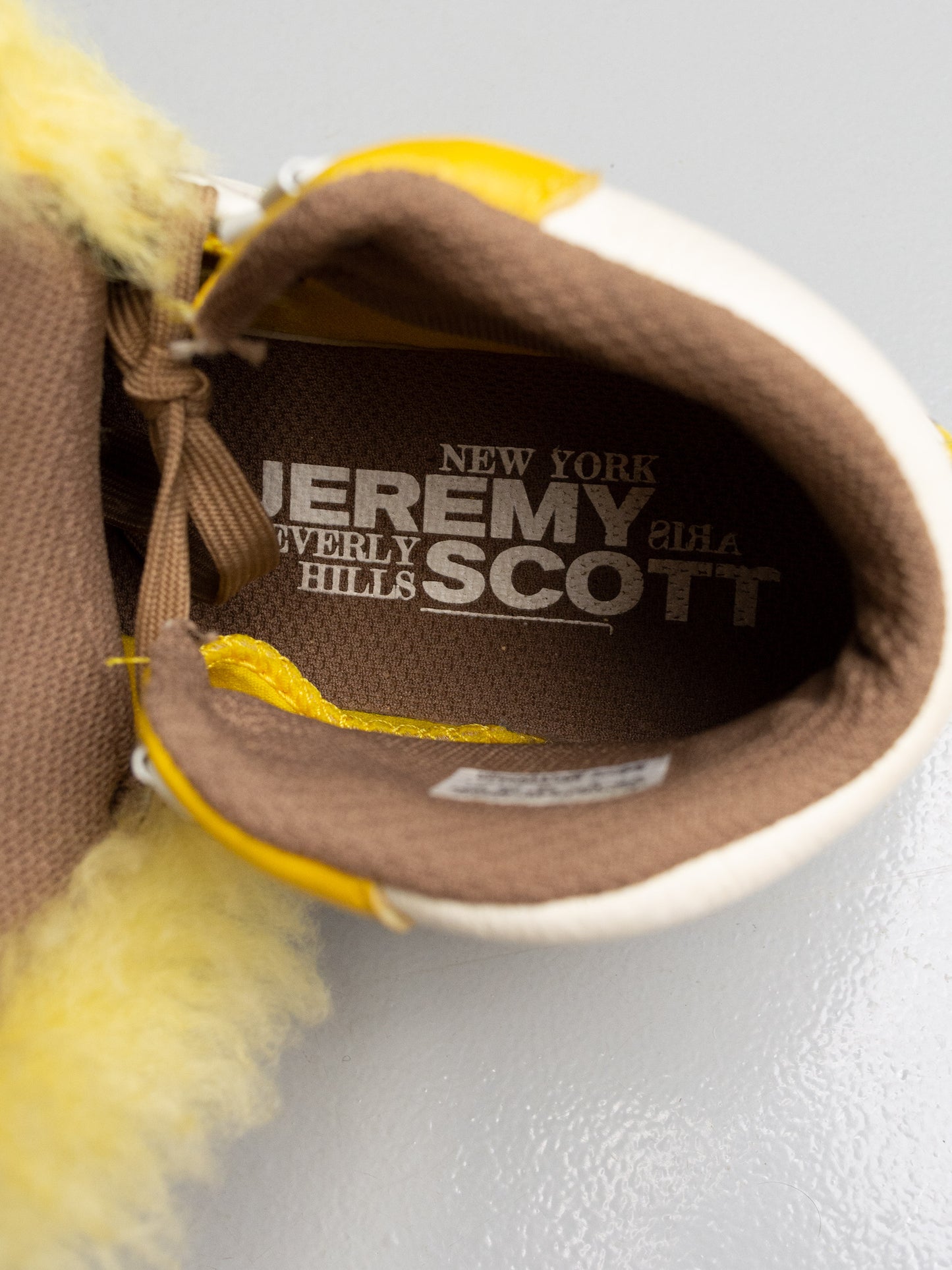 adidas Originals by Jeremy Scott S/S 2015 JS Bones Fur - size 38