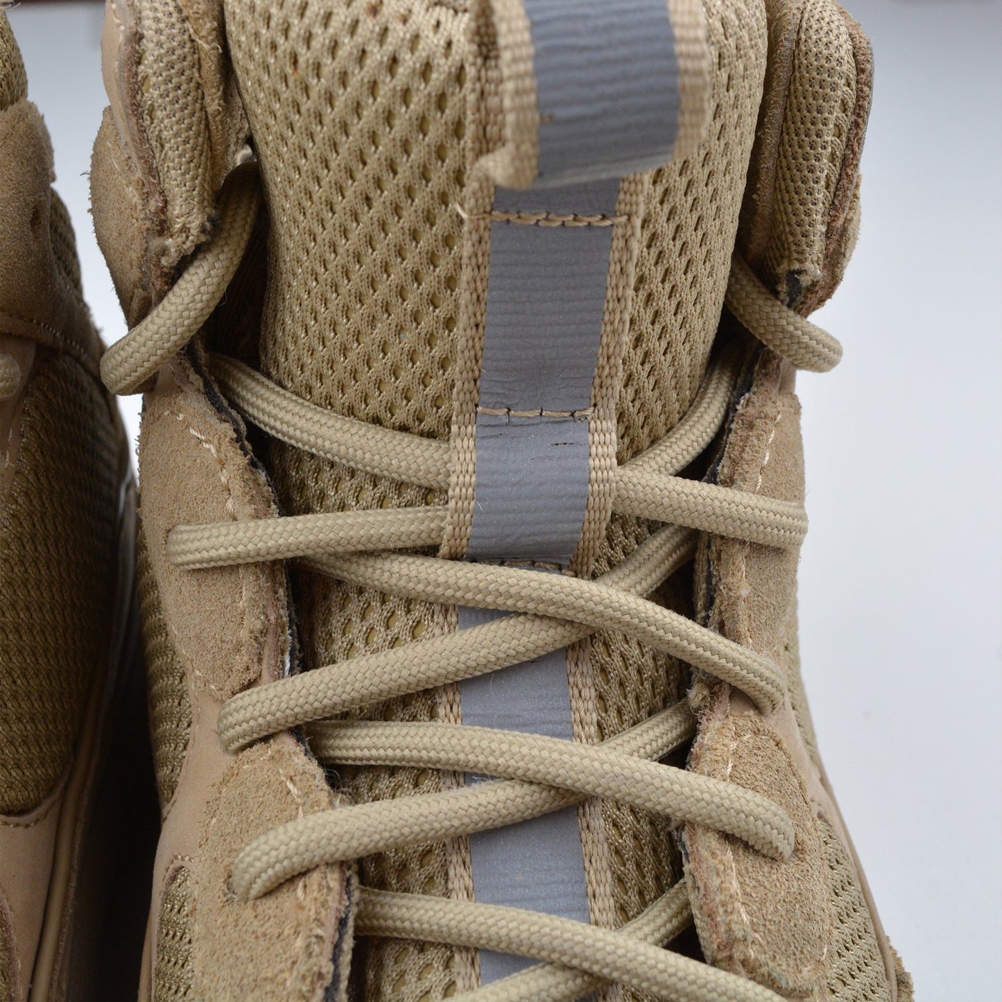 YEEZY Season 7 (2018) - Thick Suede, Mesh and Nubuck Desert Boot (Taupe) - size 40