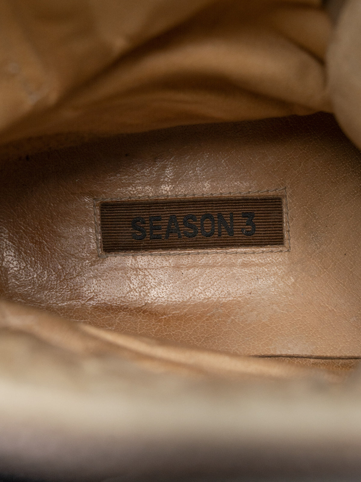 YEEZY Season 3 military boots (Rock) - size 43