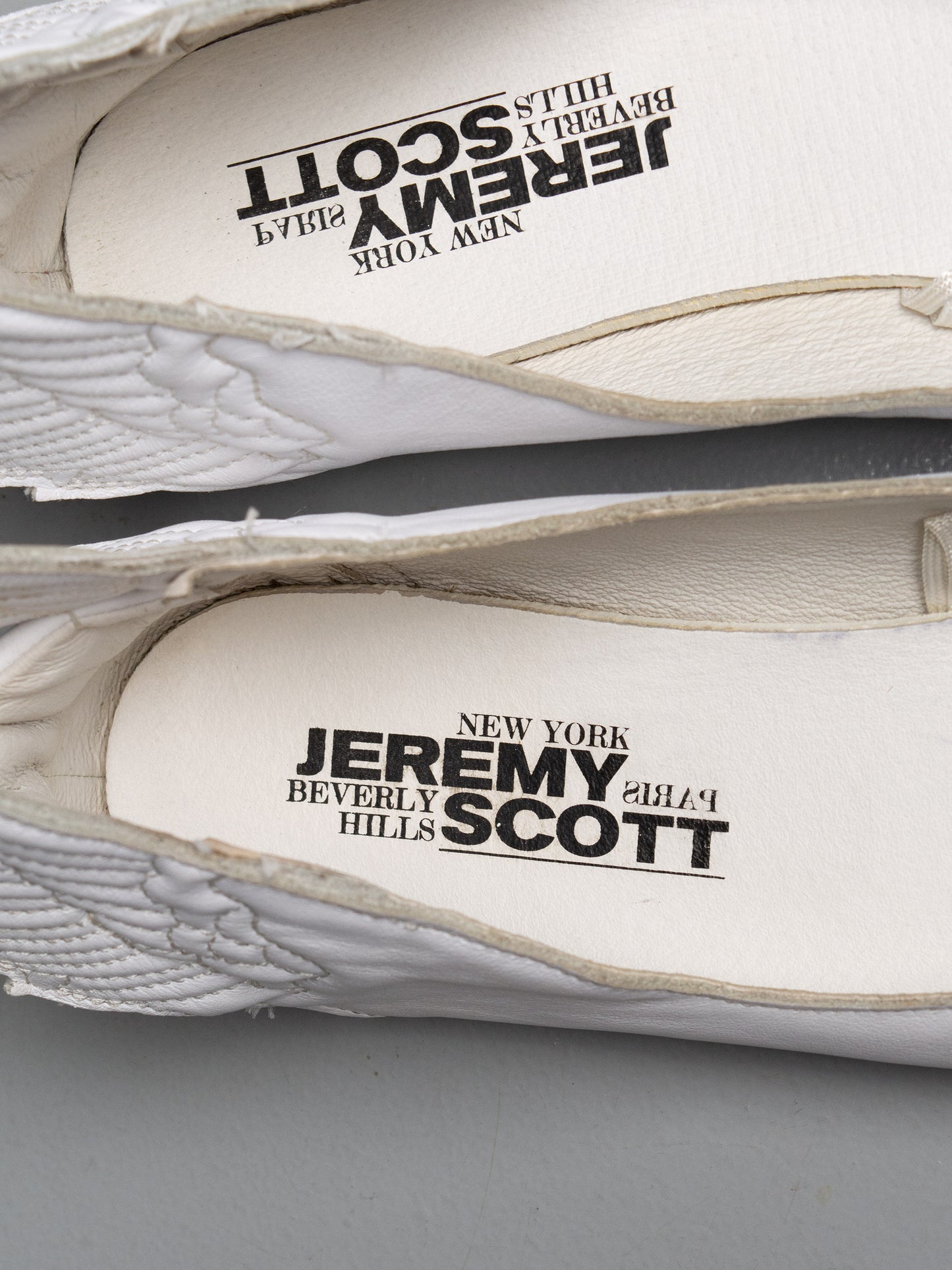 adidas Originals by Jeremy Scott S/S 2011 JS Wings Ballerinas (white) - size 39 1/3