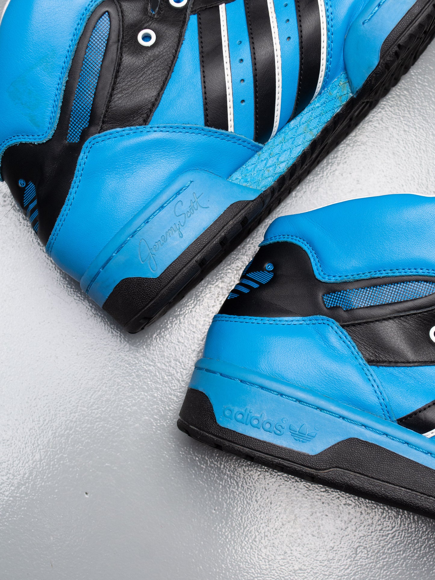 (sample) adidas Originals by Jeremy Scott S/S 2015 JS 3 Tongue (Blue) - size 42 2/3