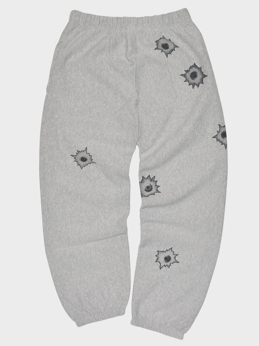 adidas Originals by Jeremy Scott - A/W 2011 - bullet hole sweatpants - size XS