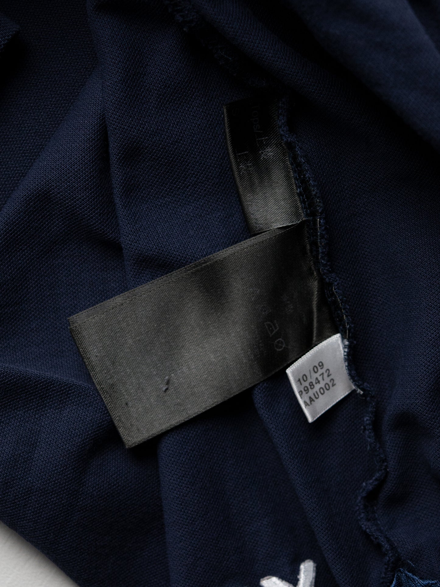 Y-3 - S/S 2010 - polo with zipper detail - size S