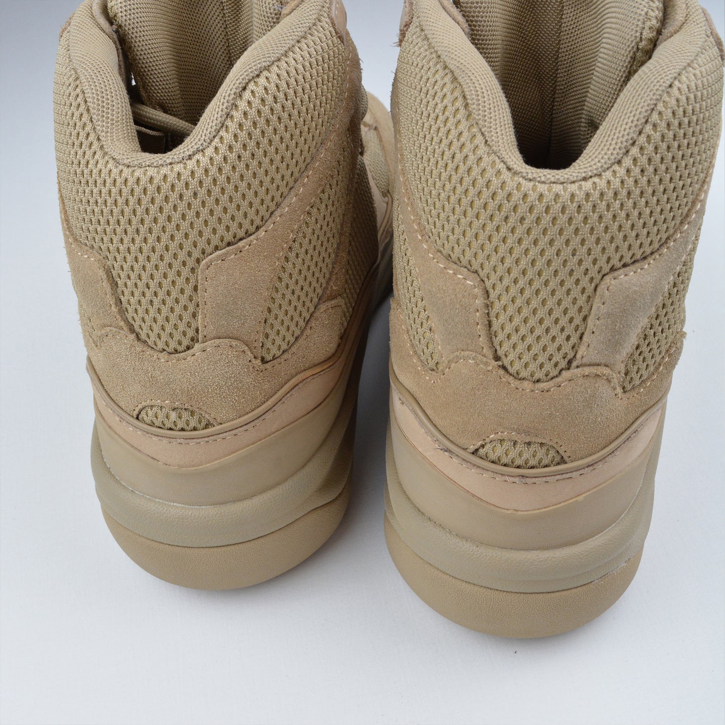 YEEZY Season 7 (2018) - Thick Suede, Mesh and Nubuck Desert Boot (Taupe) - size 40