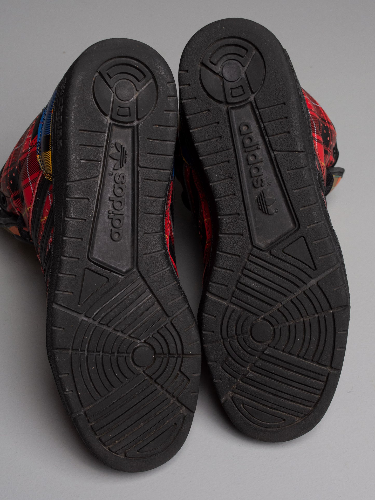 adidas Originals by Jeremy Scott S/S 2013 JS Instinct Hi "Plaid" - size 39 1/3