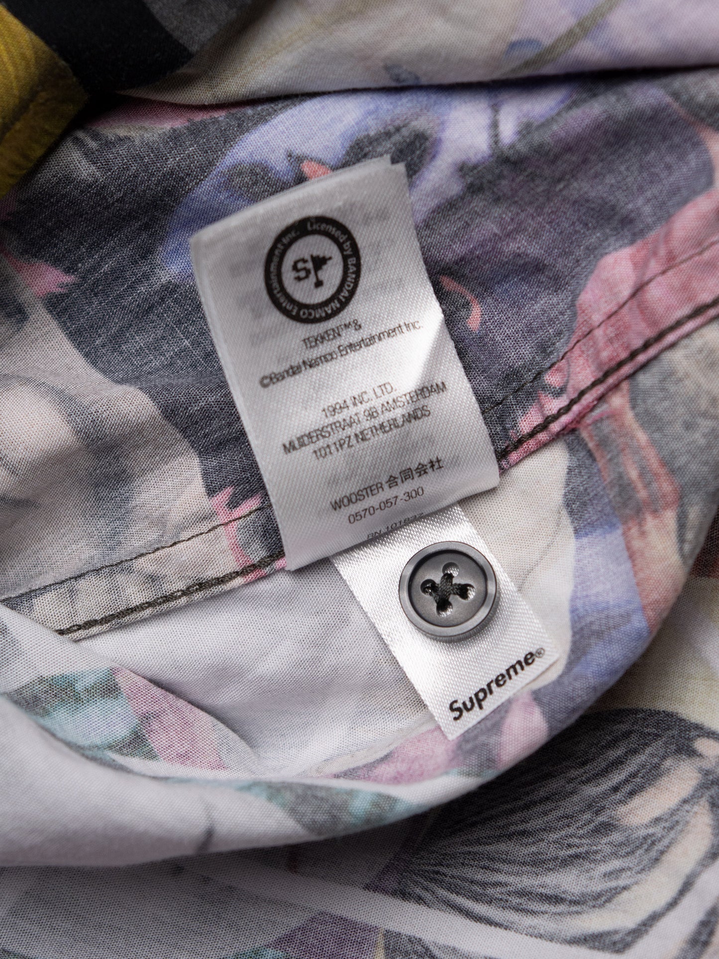 Supreme X Yohji Yamamoto - A/W 2022 - Tekken 2 Shirt - size S