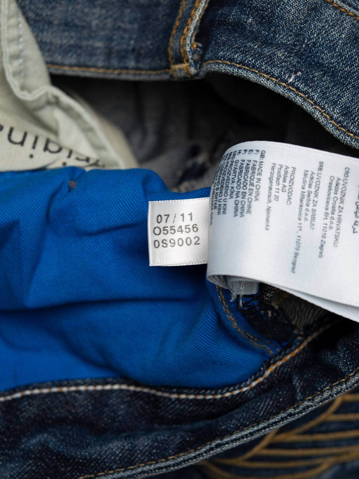 adidas Originals by Jeremy Scott A/W 2011 Wings Cupie JS skinny jeans - size 26