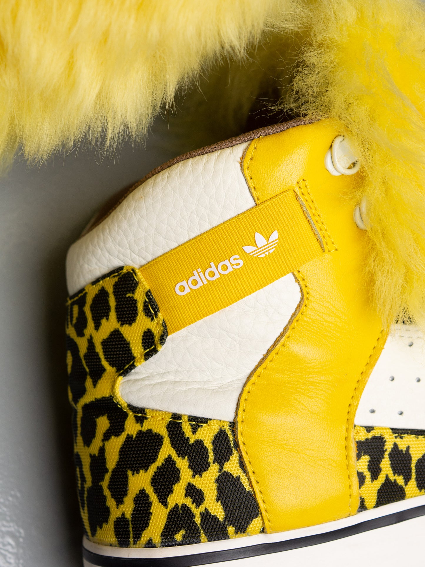adidas Originals by Jeremy Scott S/S 2015 JS Bones Fur - size 43 1/3