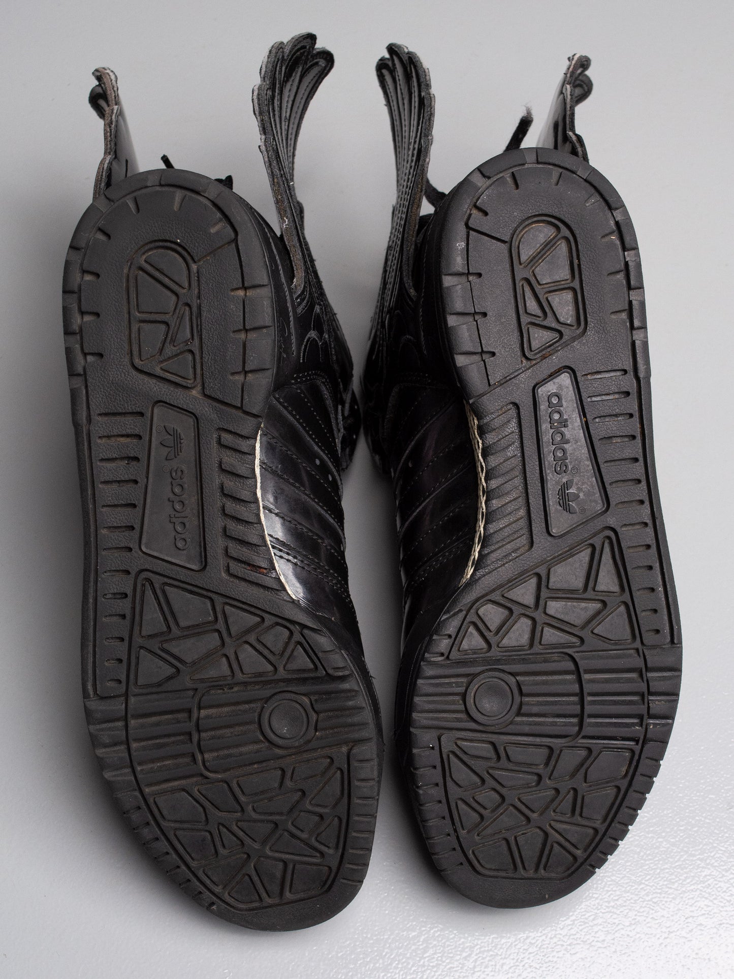 adidas Originals by Jeremy Scott S/S 2013 JS Wings 2.0 "Patent Black" - size 39 1/3