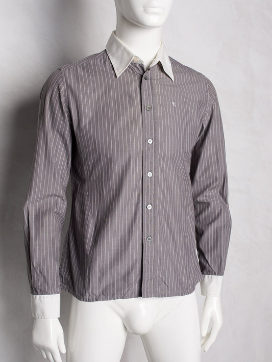 Raf Simons A/W 2006 striped shirt - size 50