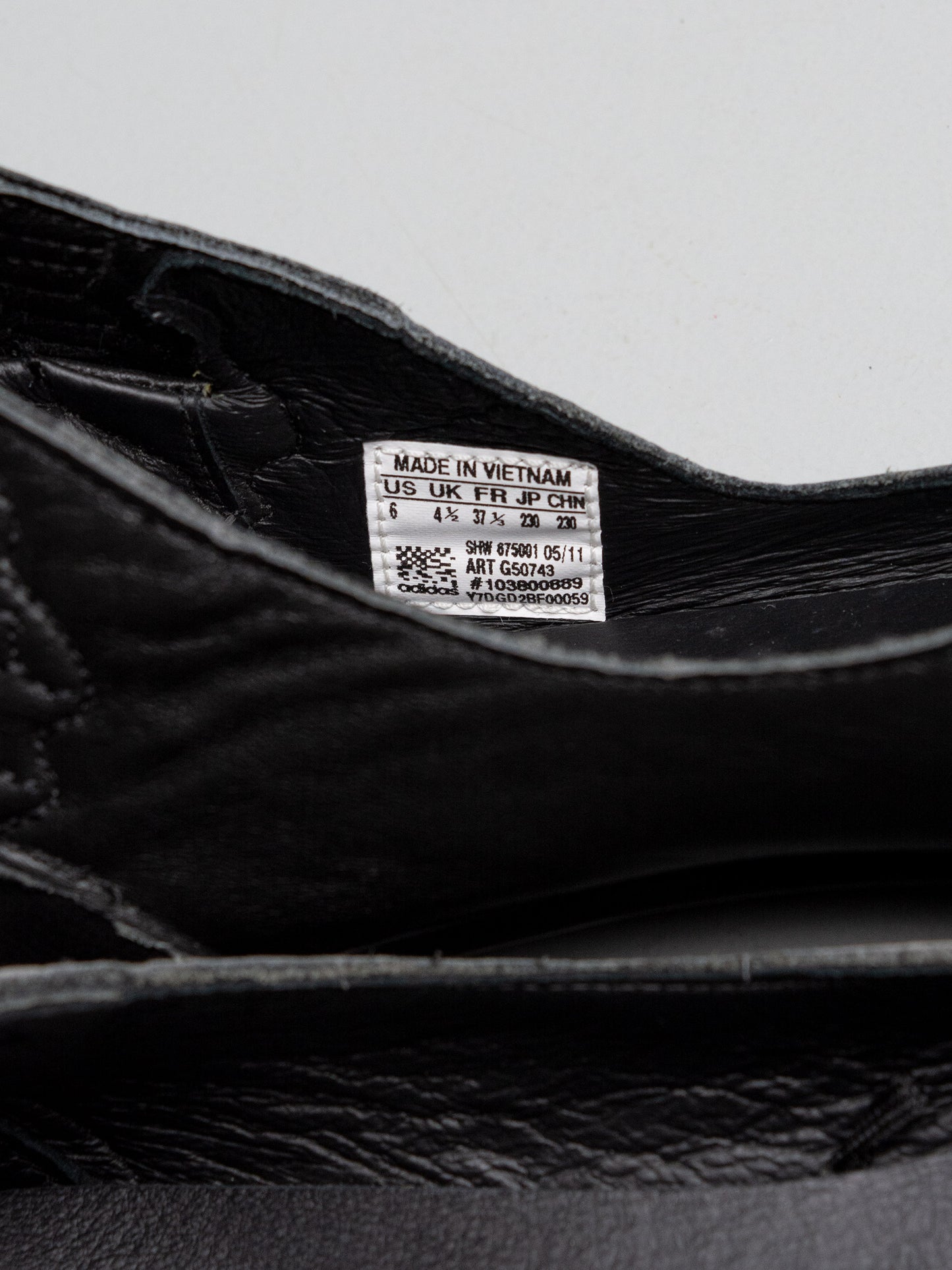 adidas Originals by Jeremy Scott A/W 2011 JS Wings Ballerinas (black) - size 37 1/3