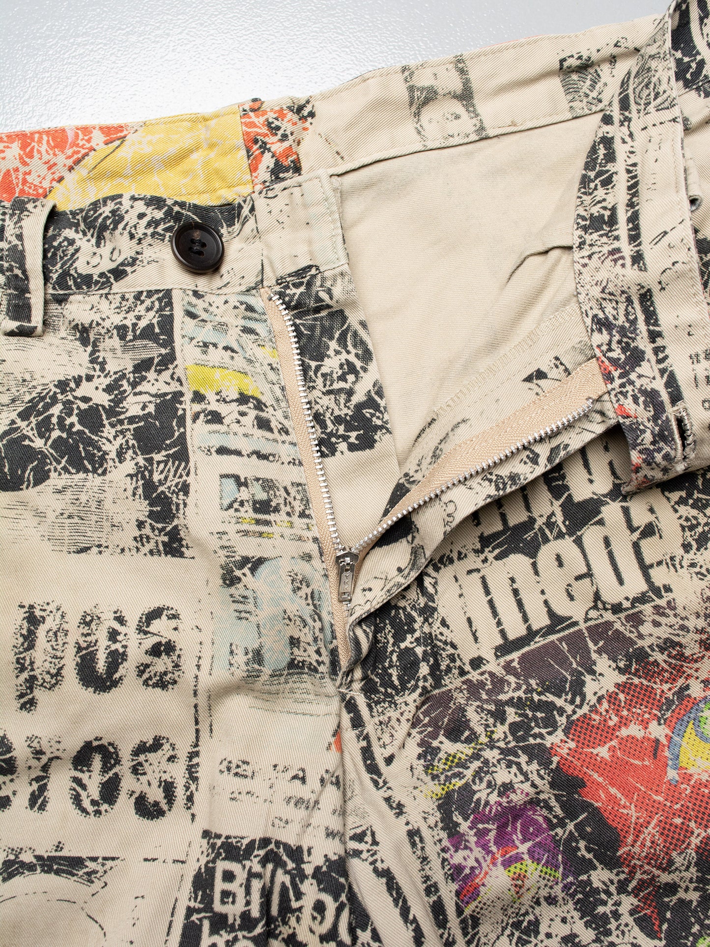 Y's - S/S 2013 - manga print pants - size 3