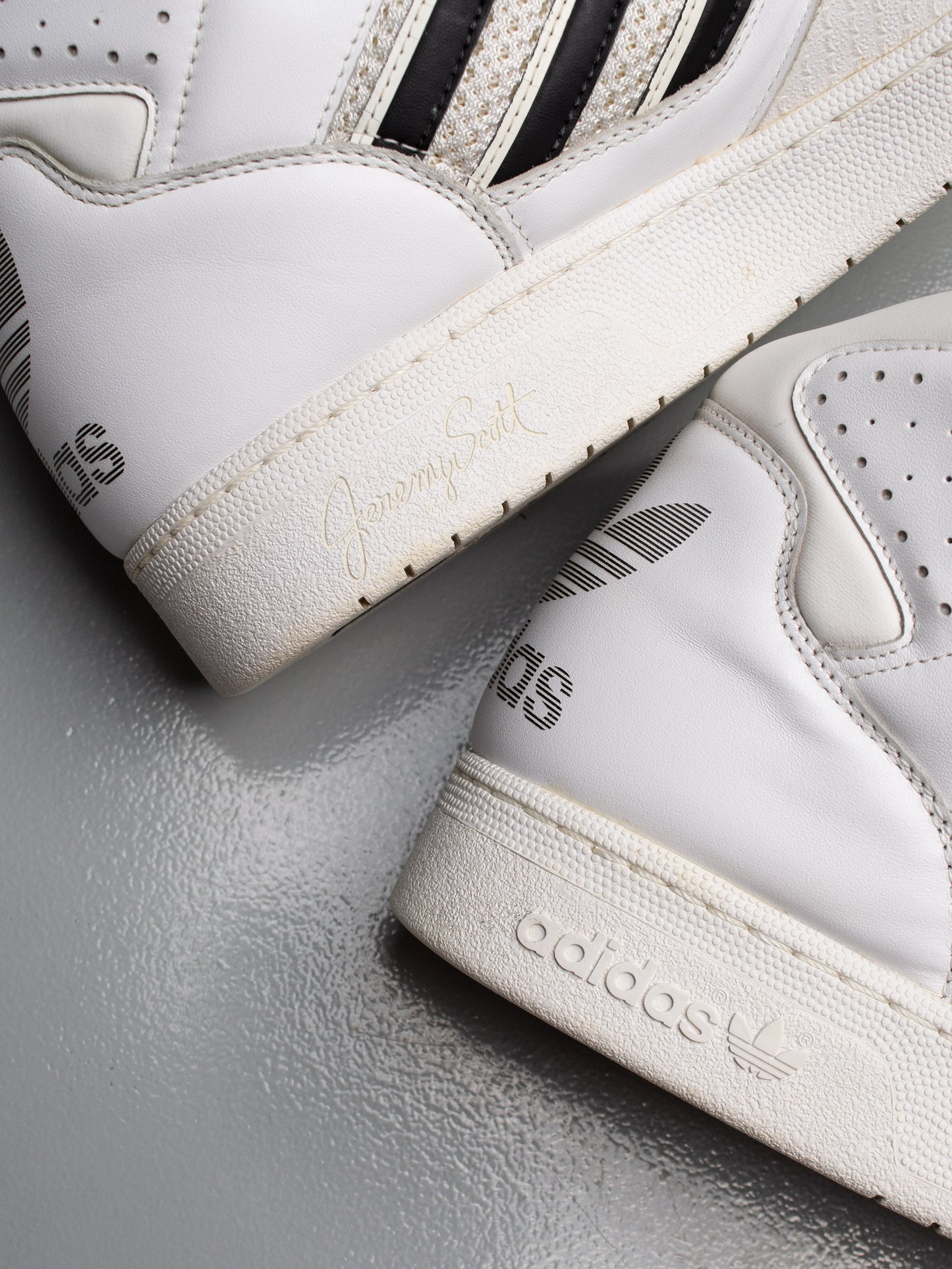 adidas Originals by Jeremy Scott S/S 2012 JS Instinct Hi (white) - size 44 2/3