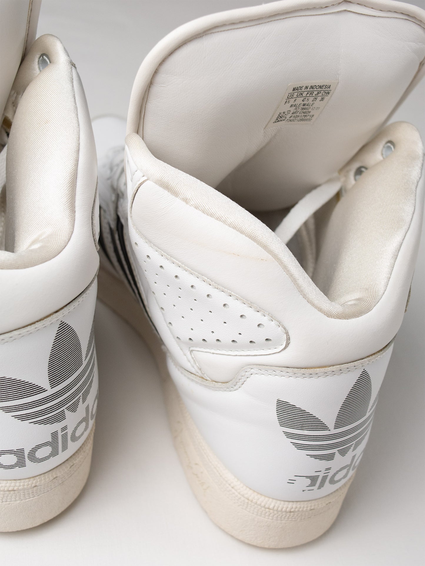 adidas Originals by Jeremy Scott - S/S 2012 - JS Instinct Hi (white) - size 43 1/3
